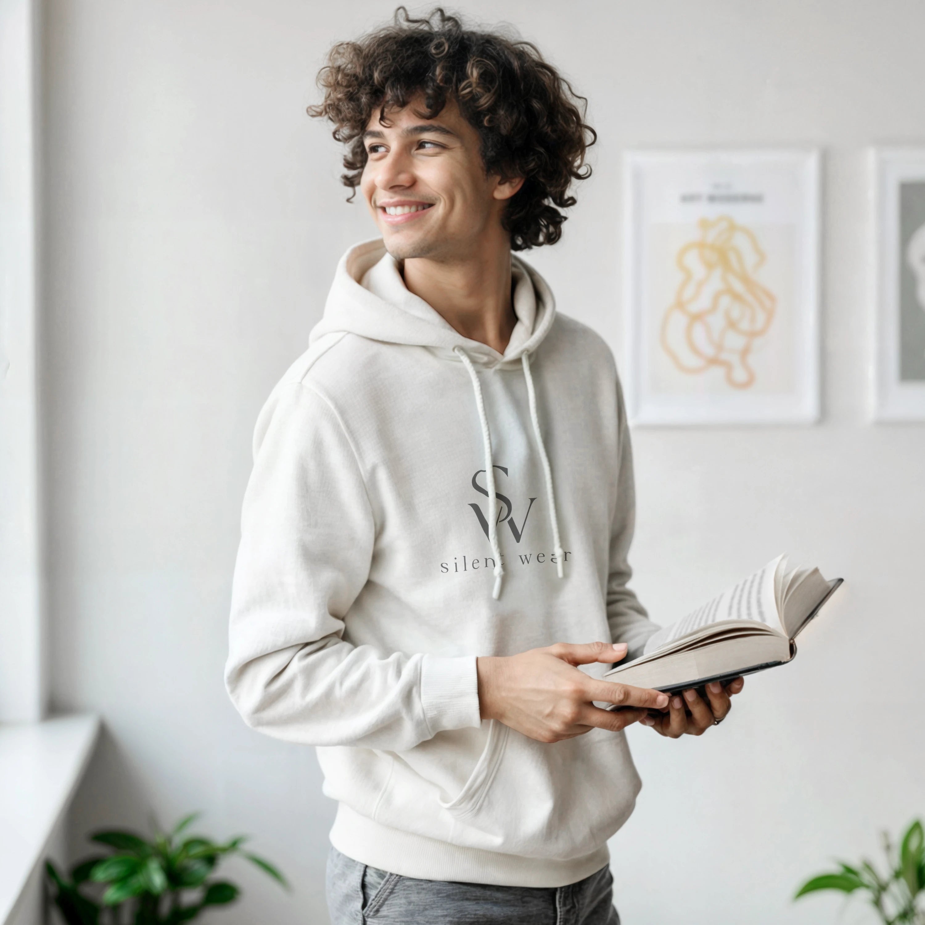 Silent Monogram Hoodie