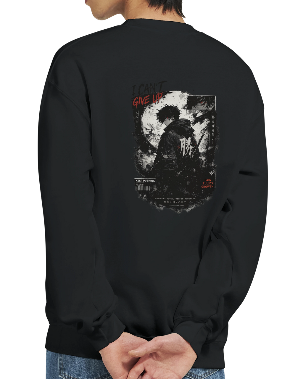 Dark Resolve – Anime-Streetwear